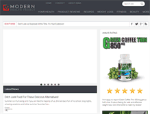 Tablet Screenshot of modernhealthproject.com